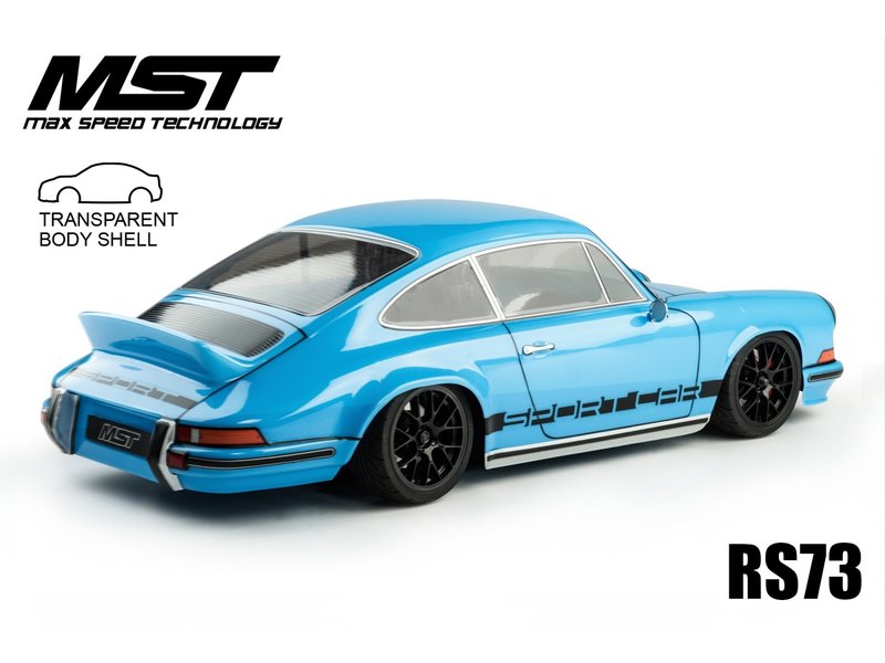 MST TCR-M 2WD 1/10 MINI On-Road KIT / Body: RS73 (Porsche 911 Carrera RS)