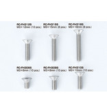 ReveD Stainless Steel Flat Head Screw M3 x 18mm (10pcs)