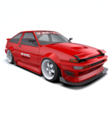 Rc Arlos 24K1401 - J-Run Wide Body Kit for Toyota AE86 Trueno