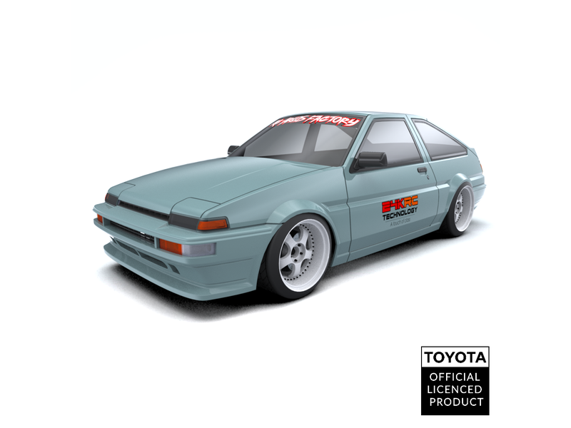 Rc Arlos 24K1400 - Toyota AE86 Trueno Clear Body