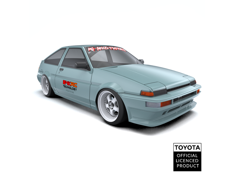 Rc Arlos 24K1400 - Toyota AE86 Trueno Clear Body