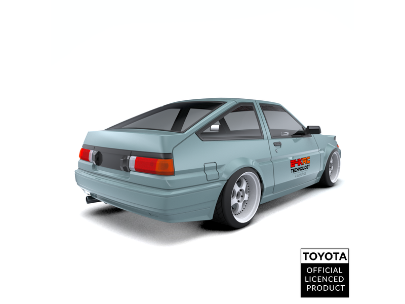 Rc Arlos 24K1400 - Toyota AE86 Trueno Clear Body