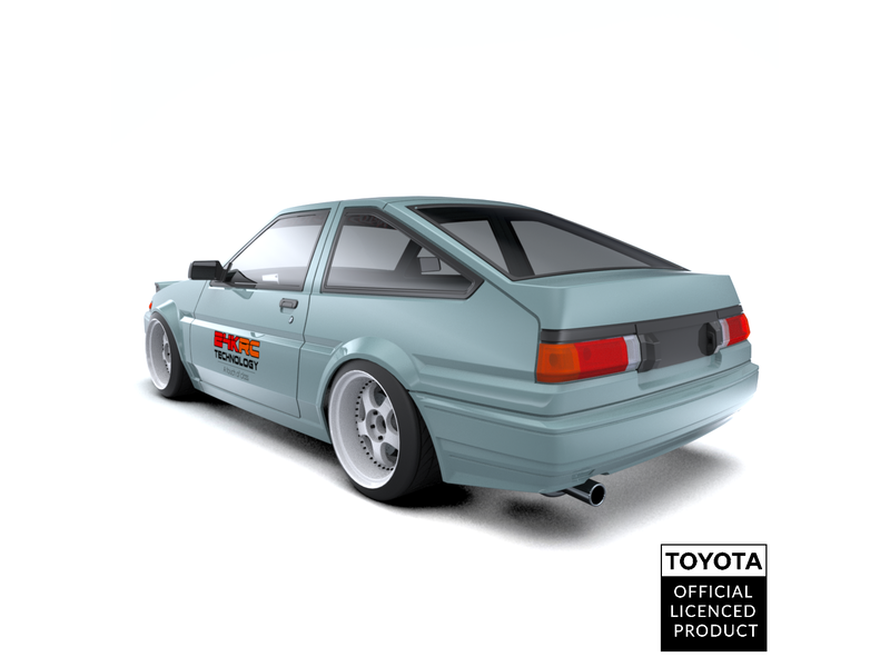 Rc Arlos 24K1400 - Toyota AE86 Trueno Clear Body