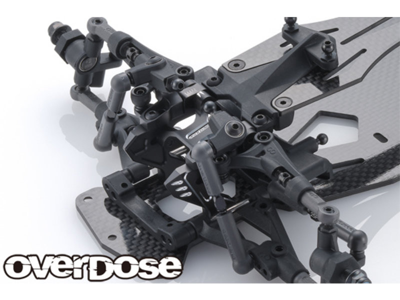 Overdose Aluminum Front Bulkhead Type-3 for GALM series / Color: Black