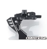 Overdose Aluminum Front Bulkhead Type-3 for GALM series / Color: Black