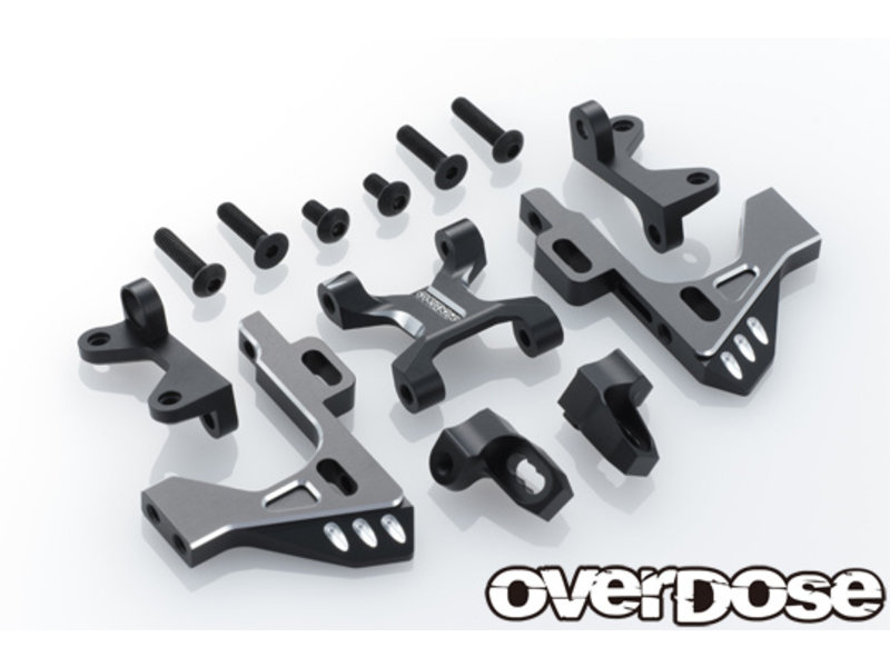 Overdose Aluminum Front Bulkhead Type-3 for GALM series / Color: Black