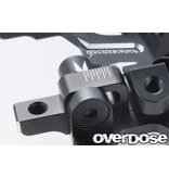 Overdose Aluminum Front Bulkhead Type-3 for GALM series / Color: Red