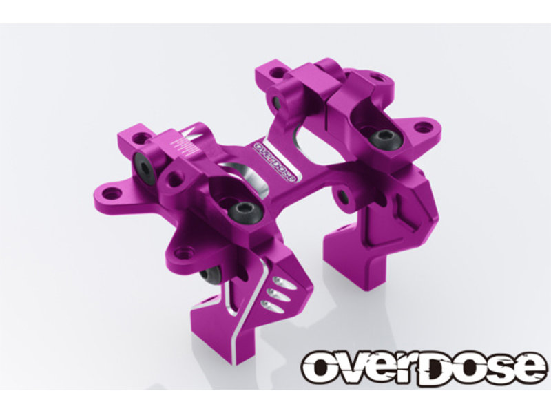 Overdose Aluminum Front Bulkhead Type-3 for GALM series / Color: Purple