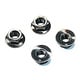 Non-Scratch Wheel Nut M4 (4pcs)