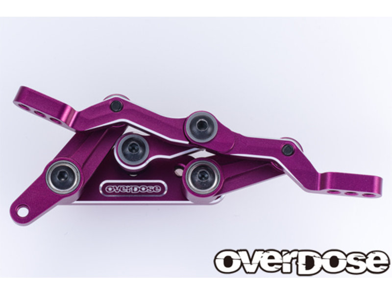 Overdose Triple Link Steering Wiper Set for GALM series / Color: Purple