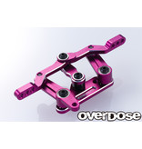Overdose Triple Link Steering Wiper Set for GALM series / Color: Purple