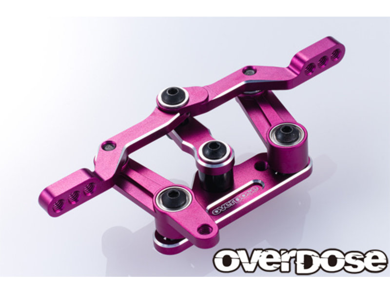 Overdose Triple Link Steering Wiper Set for GALM series / Color: Purple