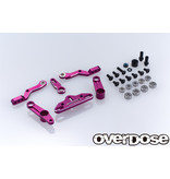 Overdose Triple Link Steering Wiper Set for GALM series / Color: Purple