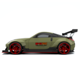 Rc Arlos - 24K1100 - Nissan 350Z Brian Mc. Clear Body - Drifted