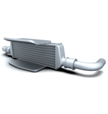 Rc Arlos 24K1108 - Plastic Intercooler for Nissan 350Z Brian Mc.