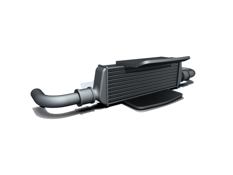 Rc Arlos 24K1108 - Plastic Intercooler for Nissan 350Z Brian Mc.