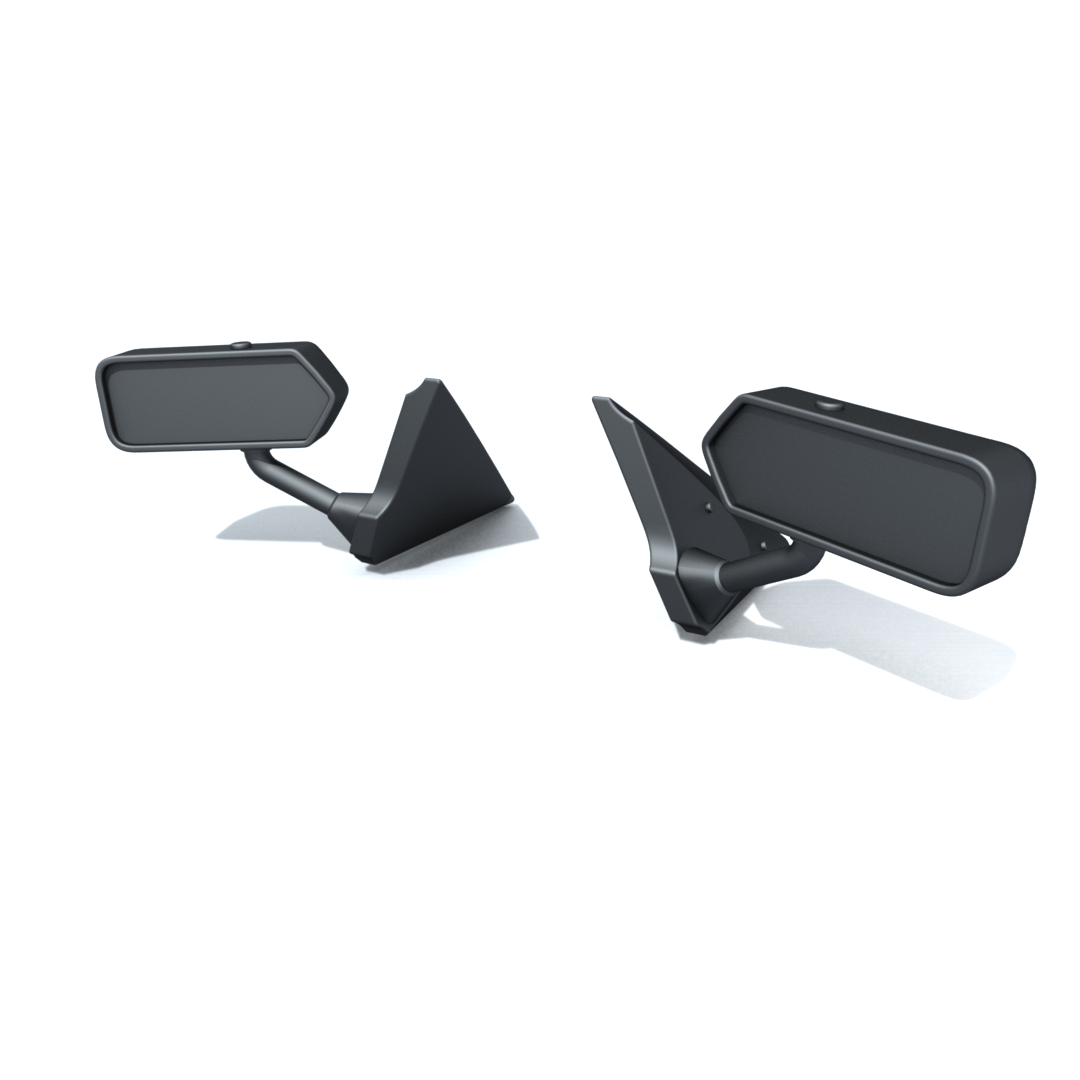 Rc Arlos AFBM350ZSM Side Mirrors for Nissan 350Z Brian Mc. Drifted