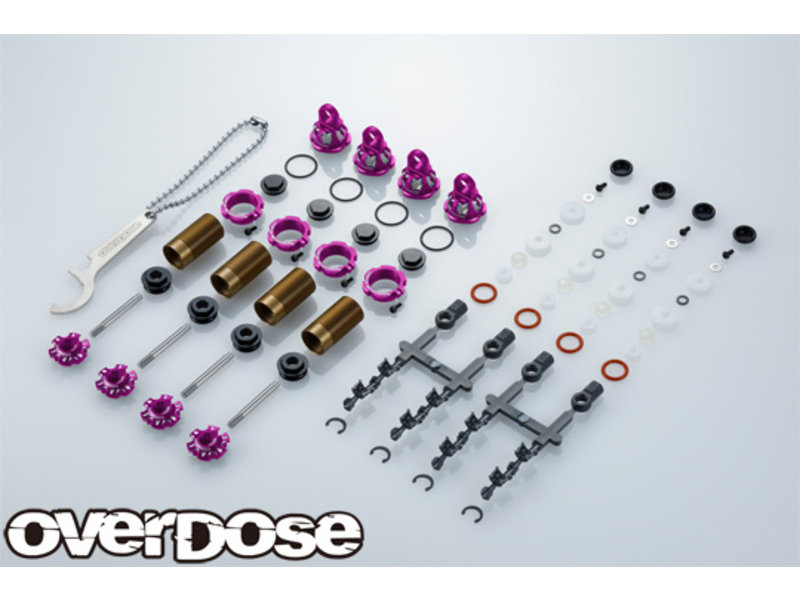 Overdose High Grade Shock Set Spec.3 / Color: Purple (4pcs)