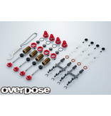 Overdose High Grade Shock Set Spec.3 / Color: Red (4pcs)