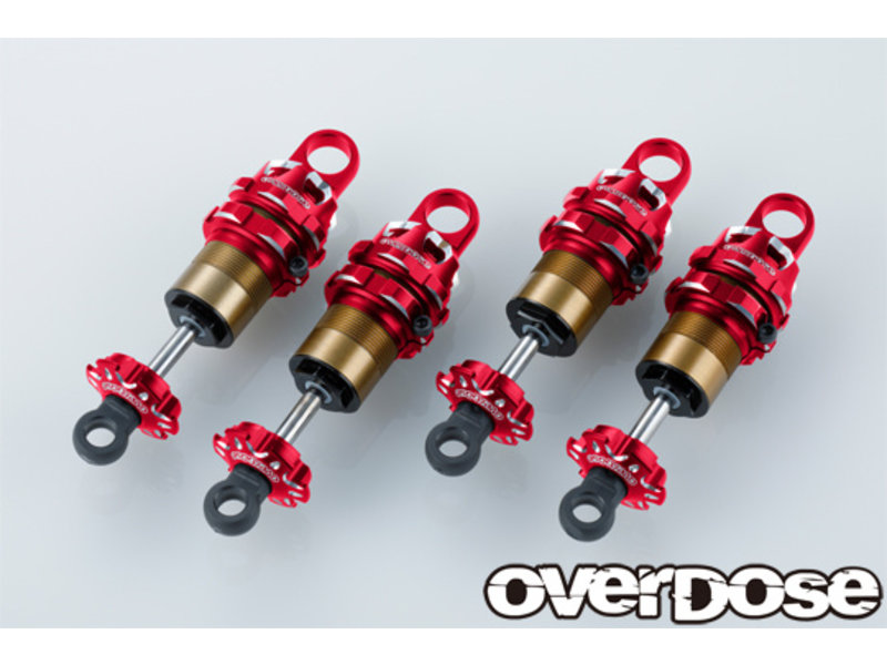 Overdose High Grade Shock Set Spec.3 / Color: Red (4pcs)