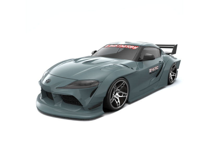 Rc Arlos 24K1200 - LB-WORKS Toyota Supra (A90) Clear Body