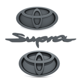 Rc Arlos 24K1207 - Emblems Set for Toyota Supra (A90)
