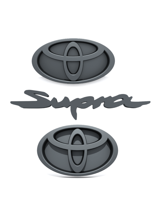 Rc Arlos Emblems Set for Toyota Supra (A90)