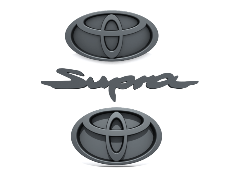Toyota Supra Badge - Etsy