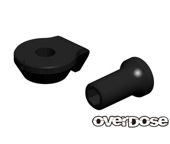 Overdose Adjuster Nut & Knuckle Stopper for OD2439 / Black
