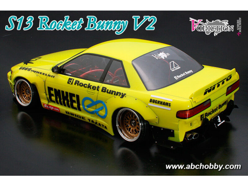 ABC Hobby Nissan Silvia S13 + Rocket Bunny Body Kit V2