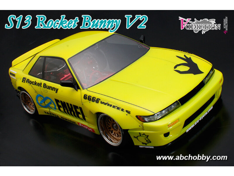 ABC Hobby / 67174 / Nissan Silvia S13 + Rocket Bunny Body Kit V2 