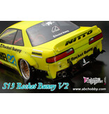 ABC Hobby Nissan Silvia S13 + Rocket Bunny Body Kit V2