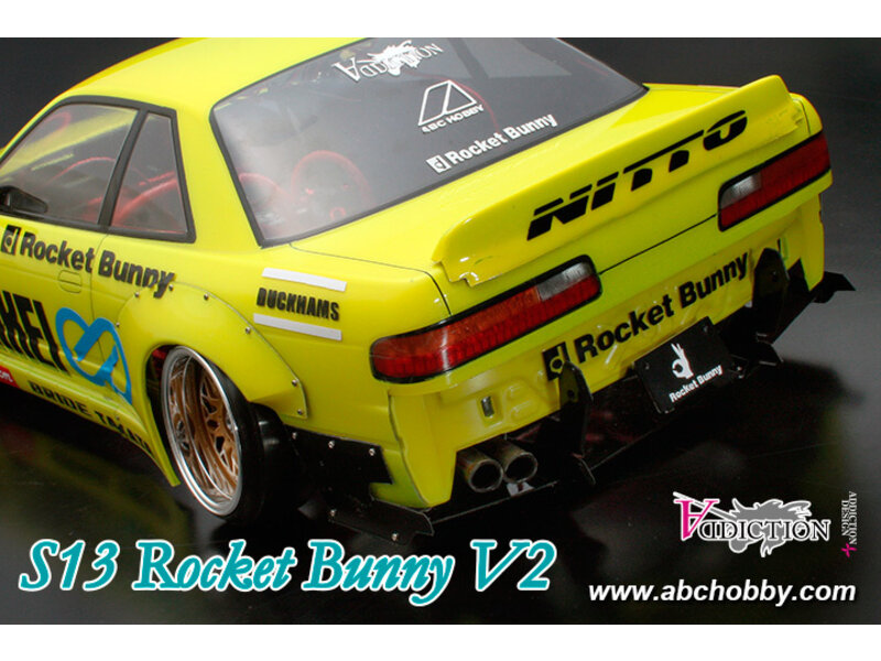 ABC Hobby Nissan Silvia S13 + Rocket Bunny Body Kit V2