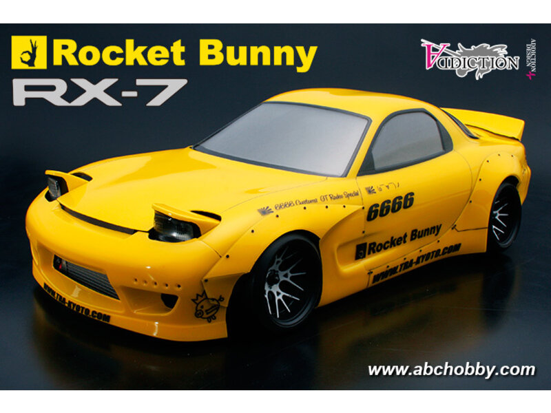 ABC Hobby Mazda RX 7 + Rocket Bunny Body Kit