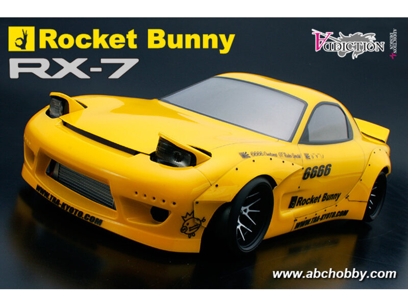 ABC Hobby Mazda RX 7 + Rocket Bunny Body Kit