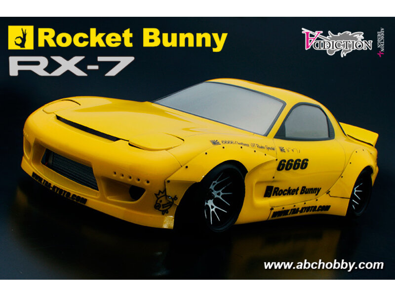 ABC Hobby Mazda RX 7 + Rocket Bunny Body Kit