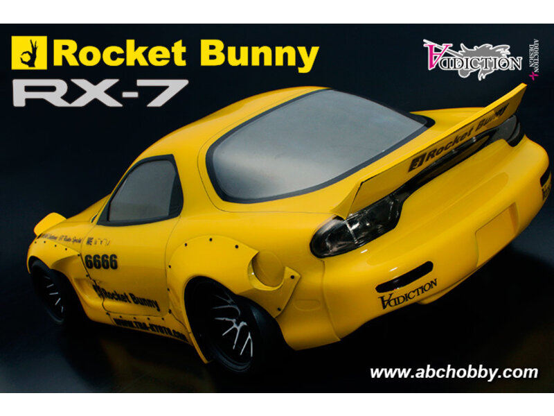 ABC Hobby Mazda RX 7 + Rocket Bunny Body Kit