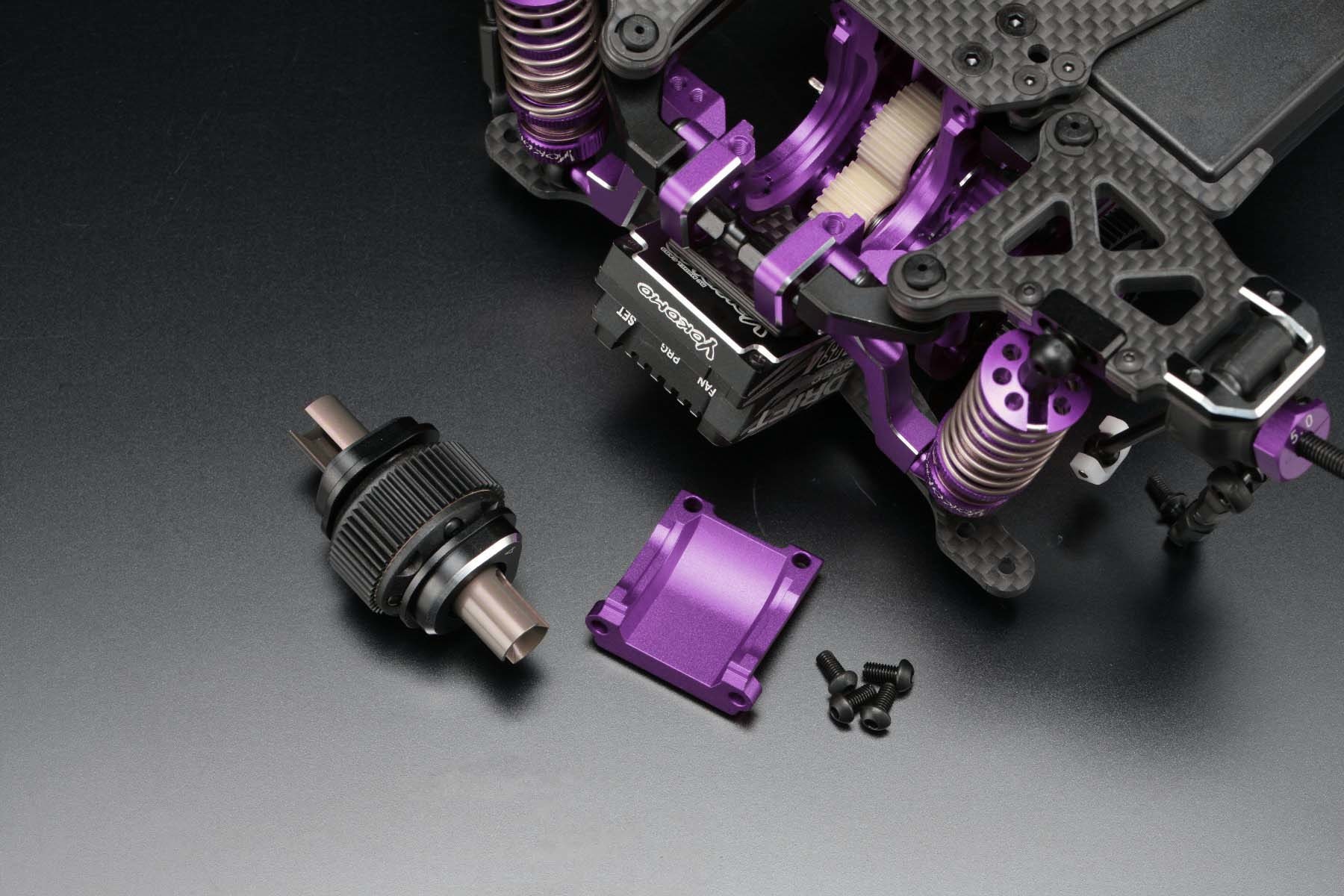 Yokomo - MDR-010P - MD 1.0 Master Drift RWD Chassis Kit / PURPLE