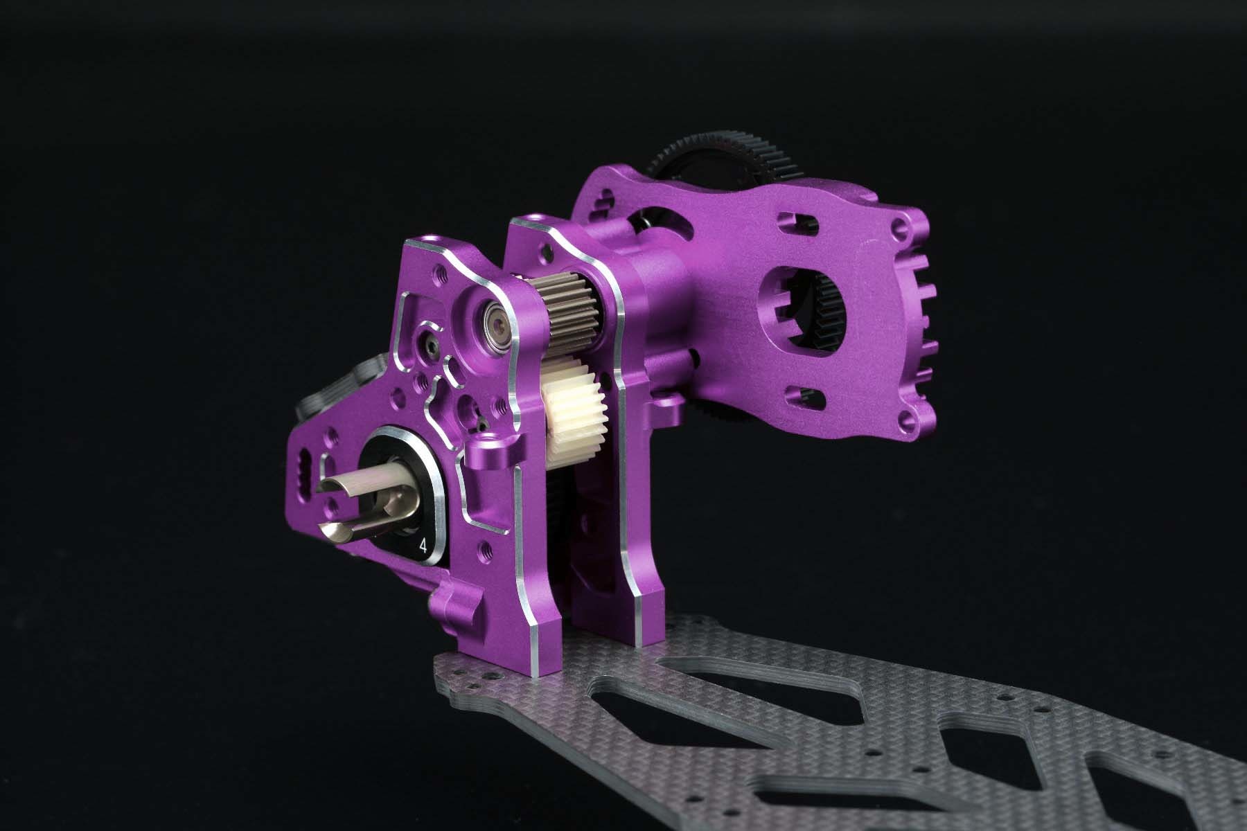 Yokomo - MDR-010P - MD 1.0 Master Drift RWD Chassis Kit / PURPLE