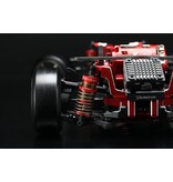 Yokomo MDR-010R - MD 1.0 Master Drift RWD Chassis Kit / RED LIMITED