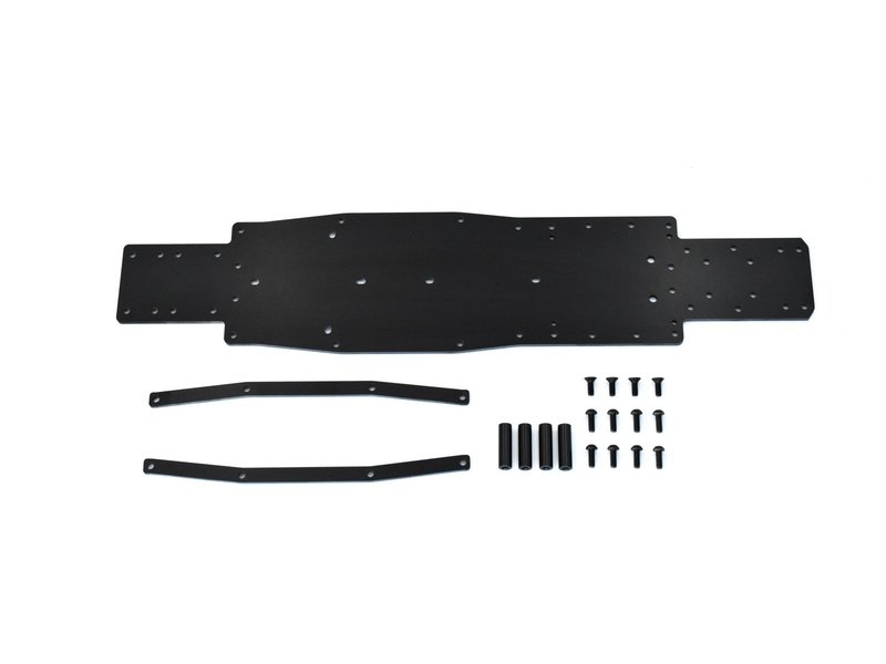 ReveD RDX Black FRP Main Chassis ＆ Side Deck Set - DISCONTINUED