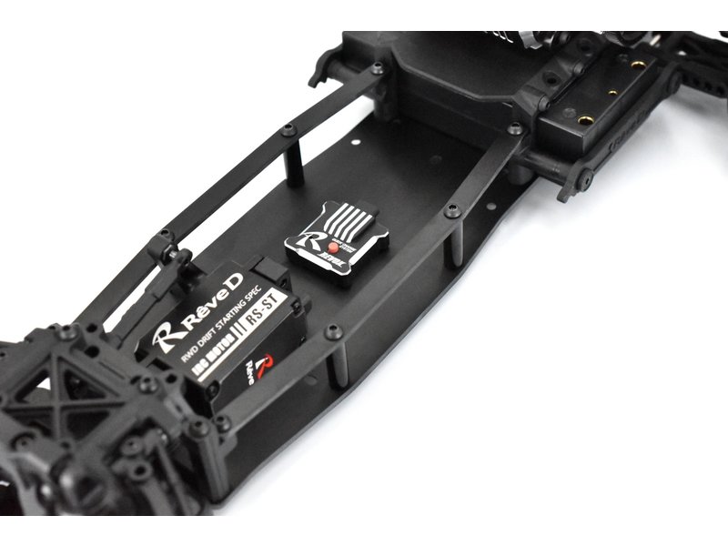 ReveD RDX Black FRP Main Chassis ＆ Side Deck Set - DISCONTINUED