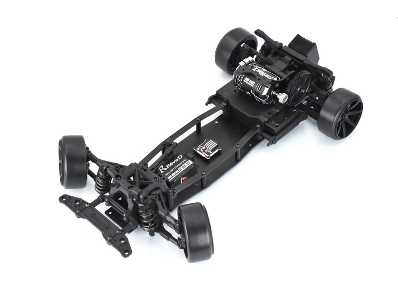ReveD RDX Black FRP Main Chassis ＆ Side Deck Set - DISCONTINUED