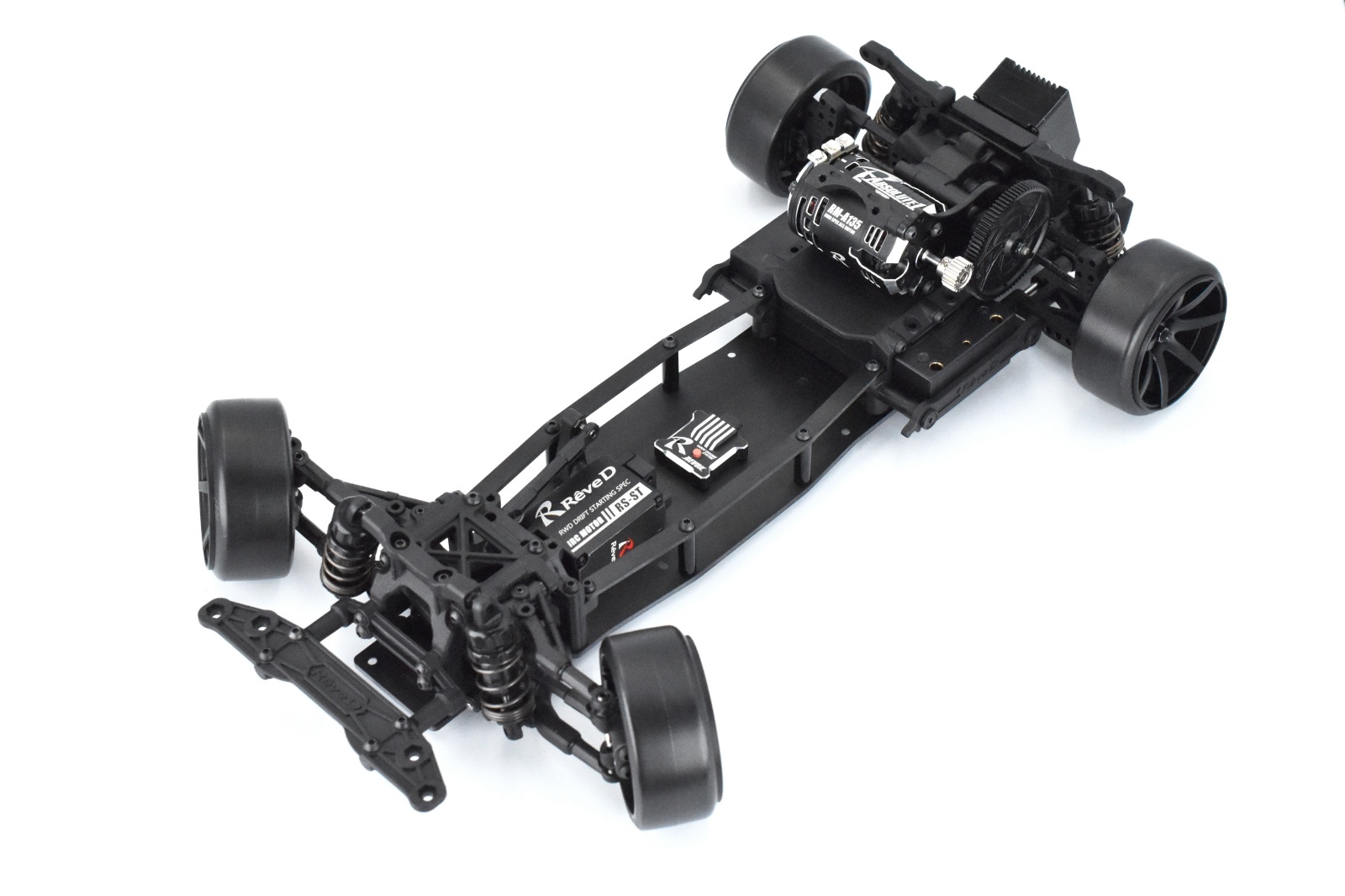 ReveD / D1-BFS01 / RDX Black FRP Main Chassis ＆ Side Deck Set ...