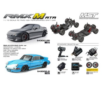 MST RMX-M 2WD RTR - Brushless / MX-5 (Mazda MX-5) - Grey