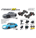 MST RMX-M 2WD 1/10 Mini Drift Car RTR - Brushless / Body: RS73 (Porsche 911 Carrera RS) - Light Blue