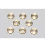 Yokomo ZC-B3815 - Brass Spacer Φ3xΦ8x1.5mm High Precision Cutting (8pcs)