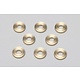 Brass Spacer Φ3xΦ8x1.5mm High Precision Cutting (8pcs)
