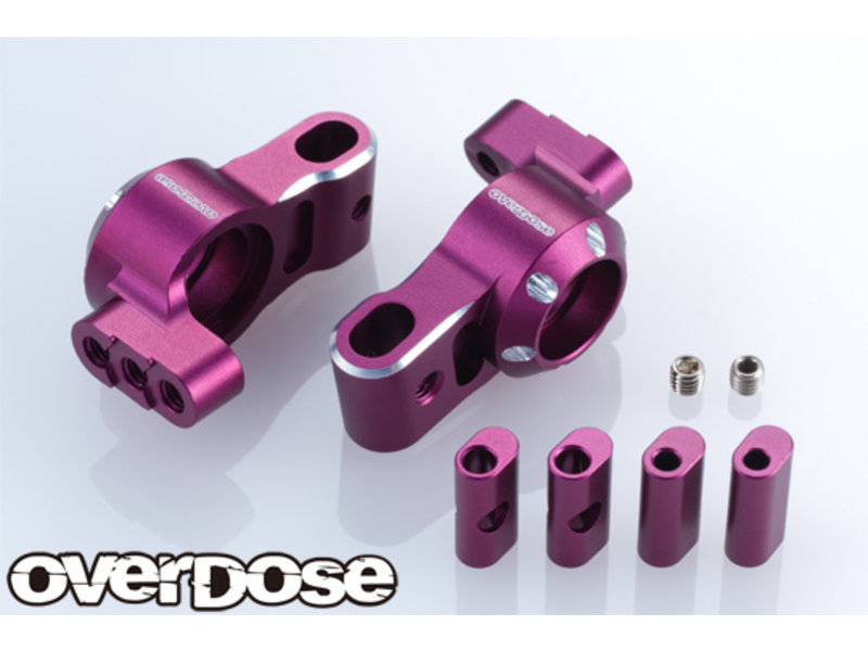 Overdose Aluminum Rear Upright ES for GALM series / Color: Purple