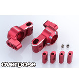 Overdose Aluminum Rear Upright ES for GALM series / Color: Red